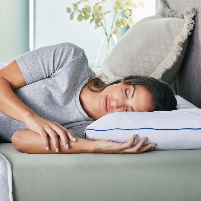 The Sleep Innovations Contour memory foam pillow.