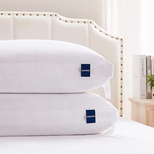 Accuratex King 2-Pack Adjustable Hybrid Pillow