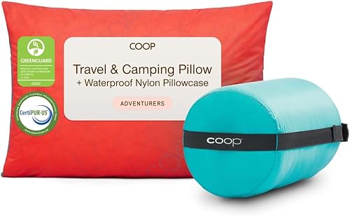 Coop Home Goods Adjustable Travel Pillow