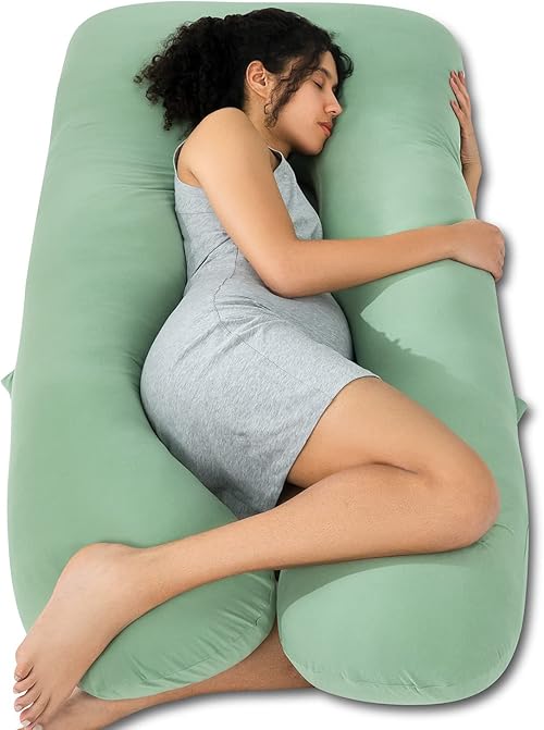 AngQi U-Shaped Pregnancy Pillow