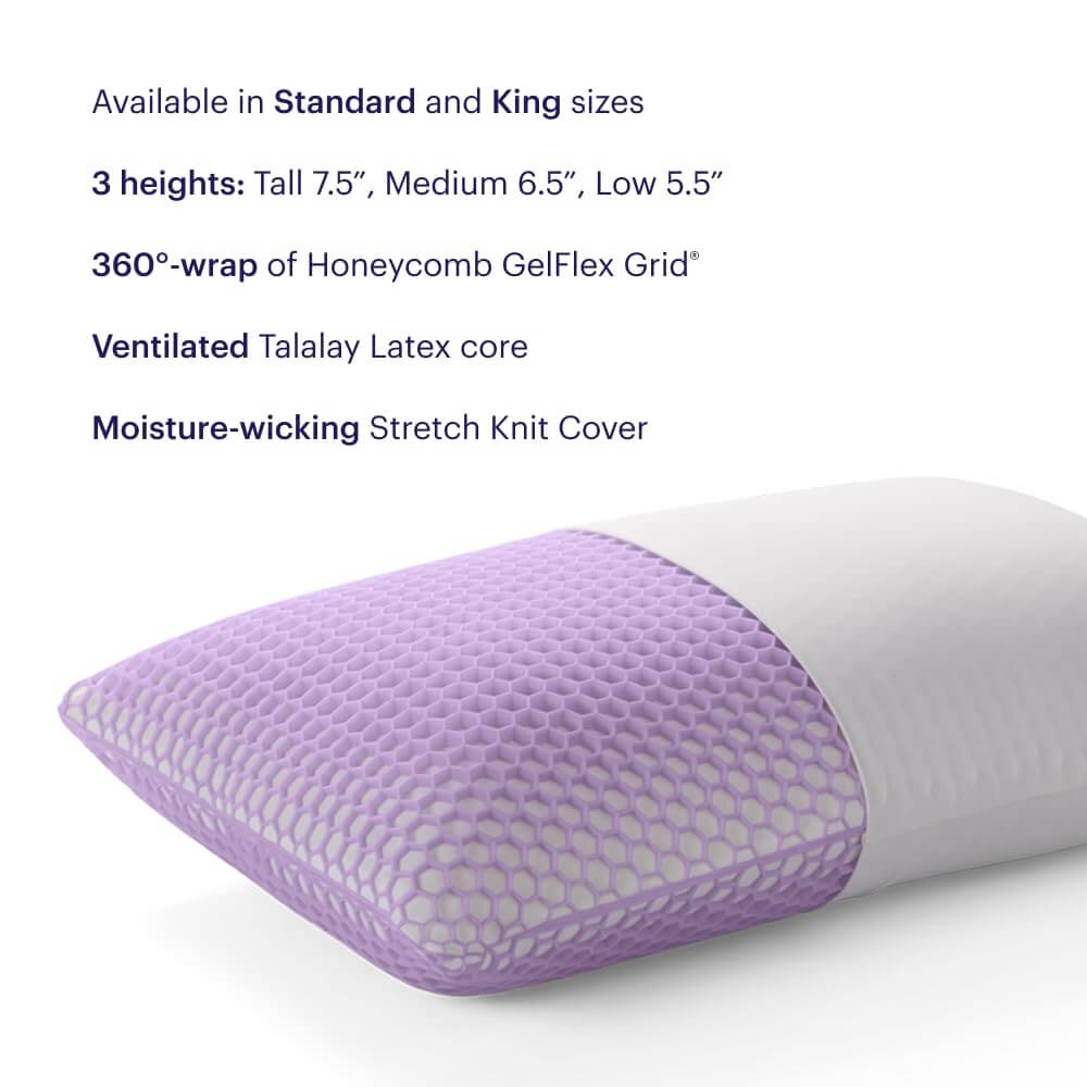 Purple Harmony Pillow